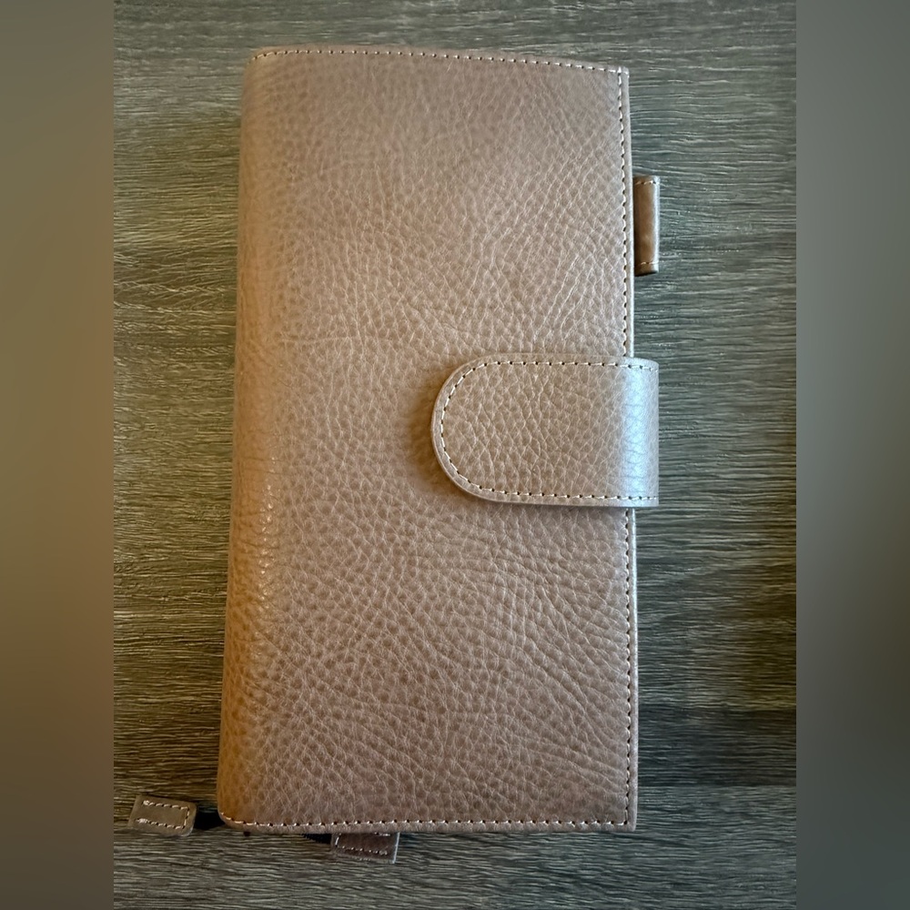 NEW Moterm Veg Tan Leather Planner Cover - for Hobonichi Weeks - Colour Dune